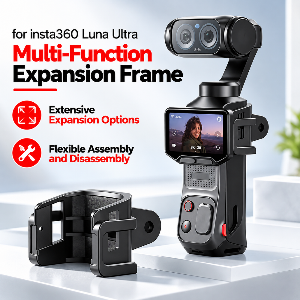Expansion frame for Insta360 Luna Ultra