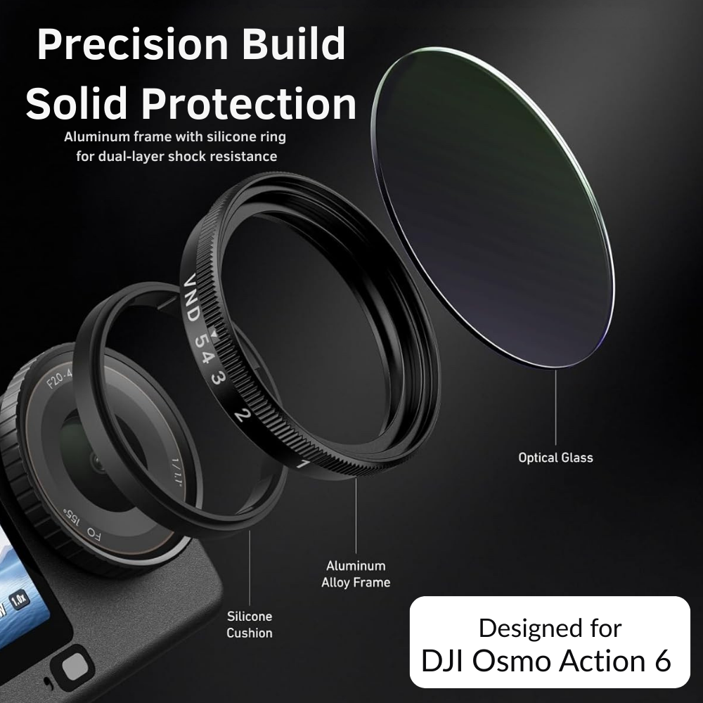 dji osmo action 6 nd filters