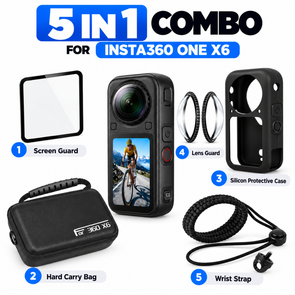 Silicone protective case for Insta360 X6