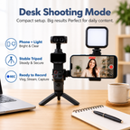 Modular smartphone handheld mount for Luna Ultra