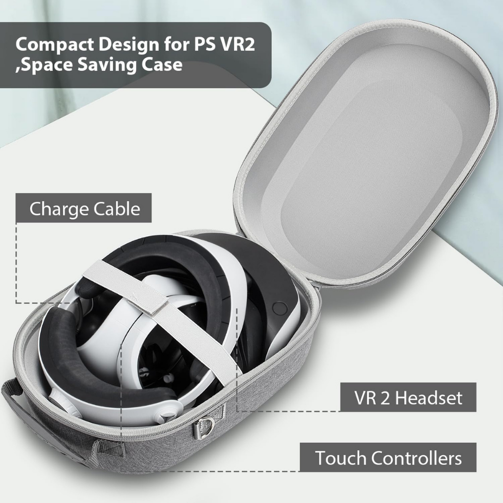 PlayStation VR2 storage case with shoulder strap