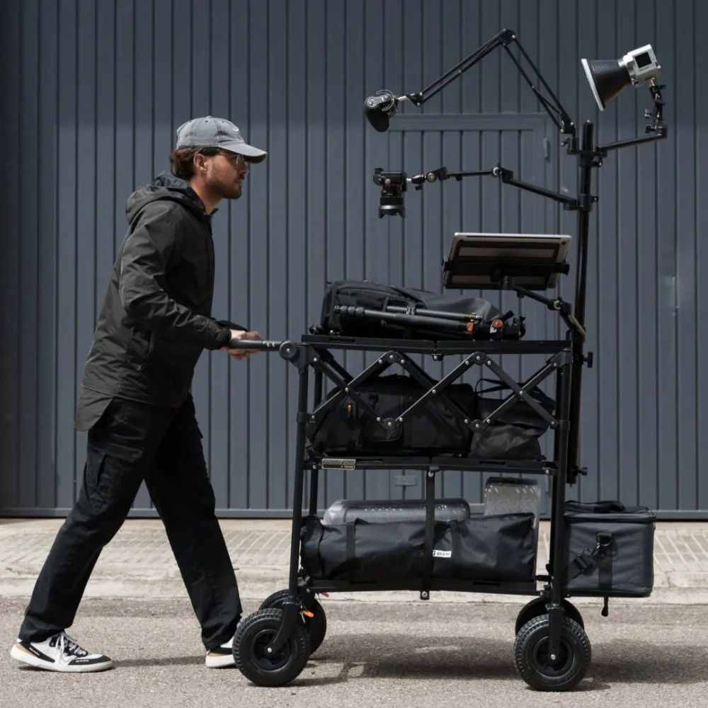 cine dolly film equipment cart
