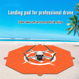 Octagonal portable landing mat for DJI Mini, Air, and Phantom drones
