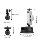 gopro suction cup mount for gopro hero 12 insta one x4 suction cup mount action camera accessories 