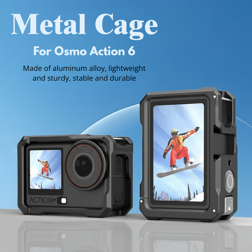 aluminum protective frame for dji action 6