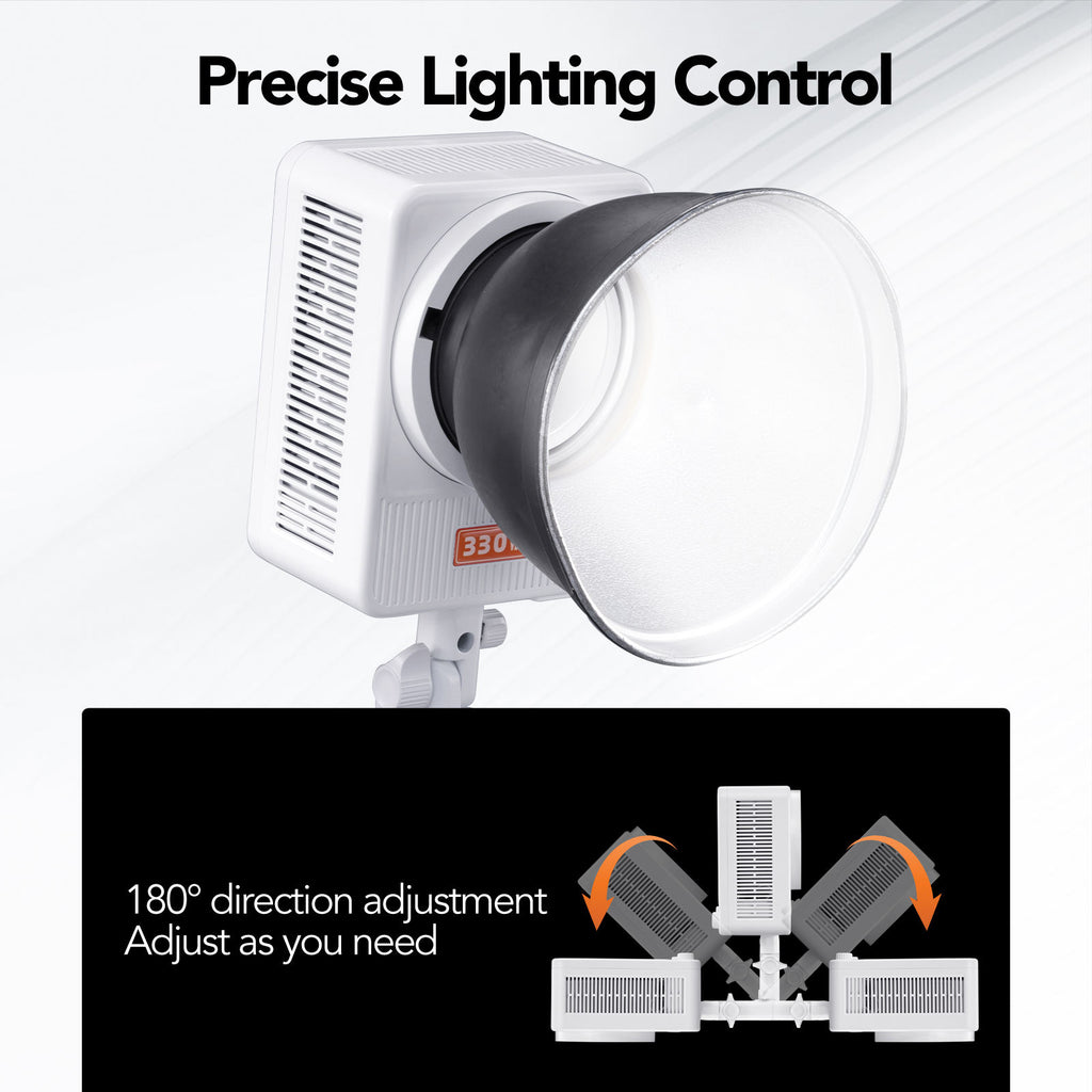 Studio LED light 2700–6500K for video shooting and live streaming