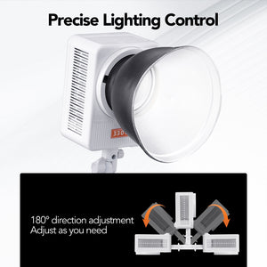 Studio LED light 2700–6500K for video shooting 