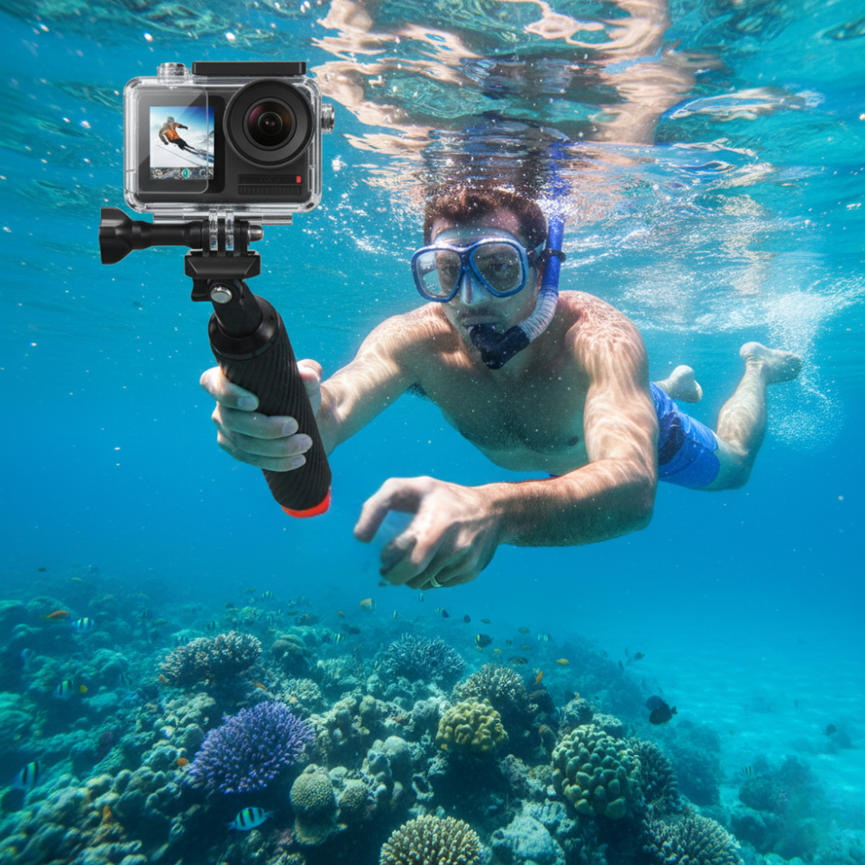 Complete accessory set for DJI Osmo Action 5 action camera