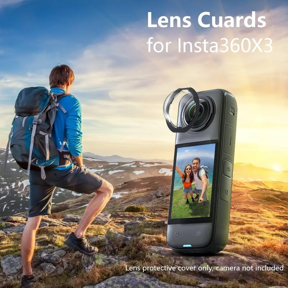 Insta360 X3 lens guard scratch resistant cover