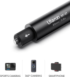 ulanzi mt-57 insta monopod onex3 action camera 