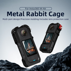 Insta360 X4 Air cage with dual cold shoe mounts