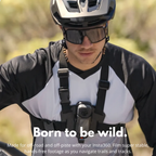 action camera chest mount hands free recording
