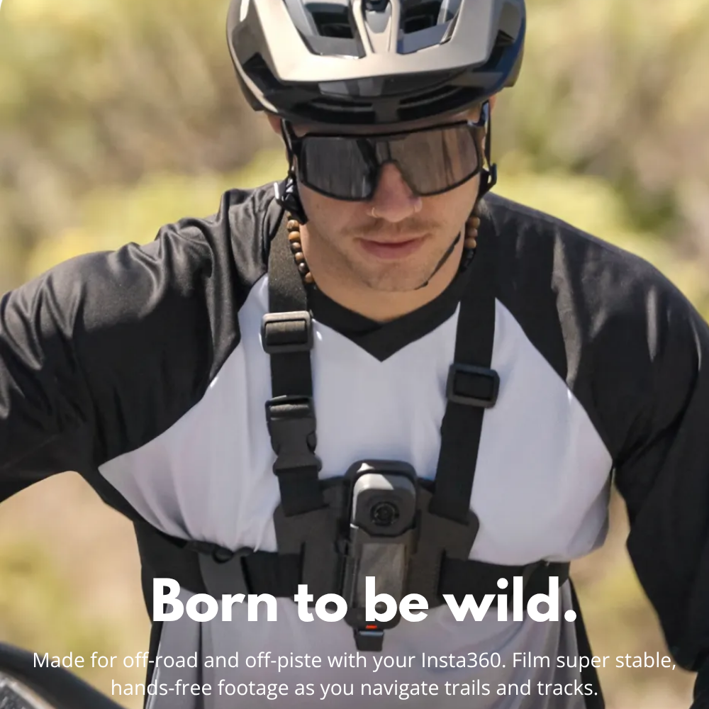 action camera chest mount hands free recording