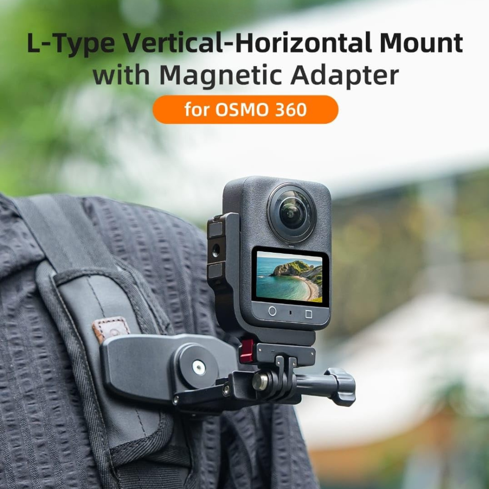 vertical horizontal mount dji osmo 360