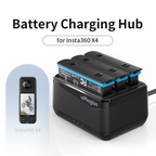 3 Slot Battery Charger for Insta360 X4 Camera Charging Dock