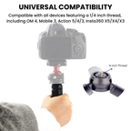 portable tabletop camera tripod