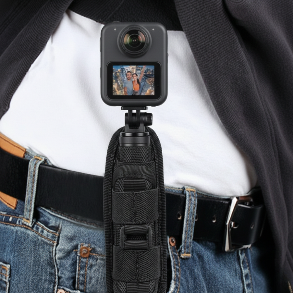 flashlight holster nylon belt clip