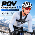 Insta360 X6 Chest Mount 2.0 for Hands-Free POV Shots