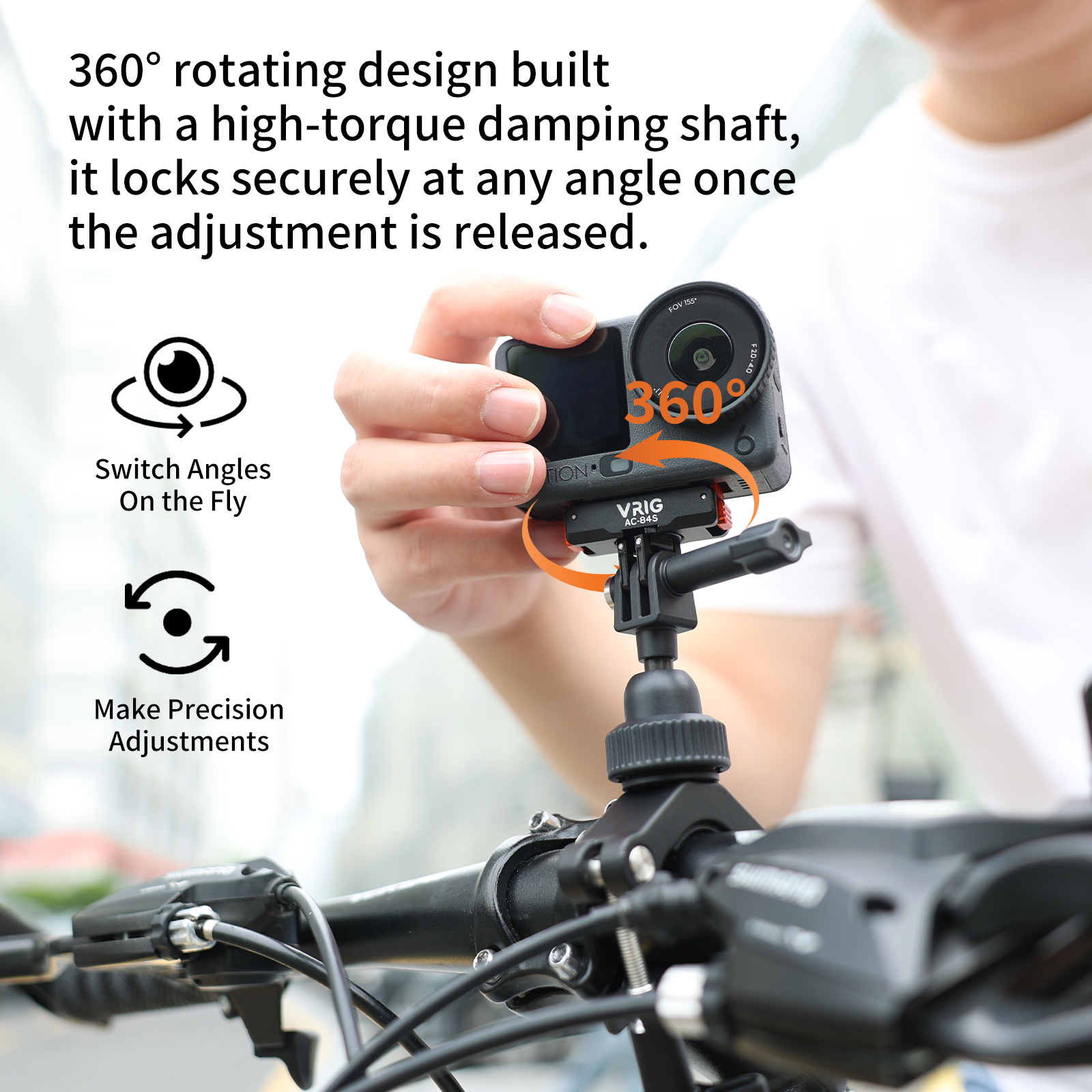 Magnetic Quick Release Mount for DJI Osmo Action 4