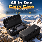 Carrying Case for Insta360 X6 camera and accessories storage