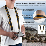 Adjustable neck strap for DJI Mini 3 Pro and Air 3 controllers