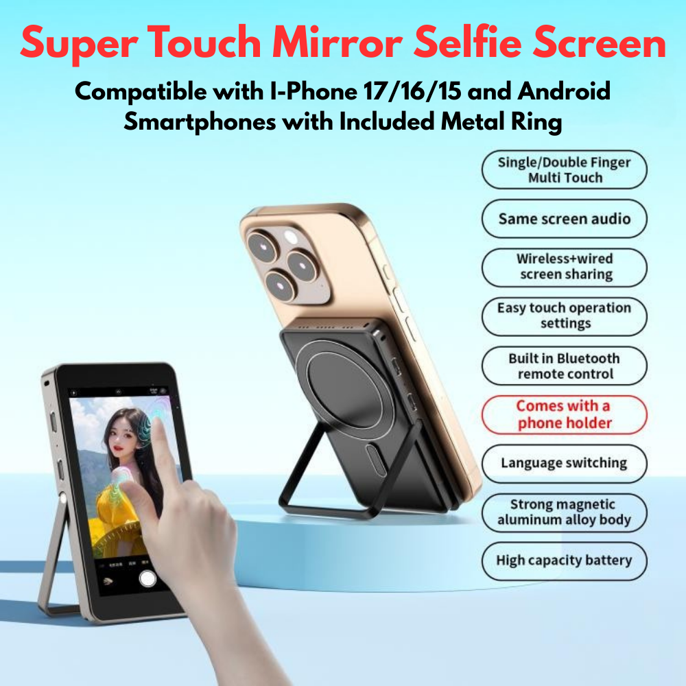 rear camera selfie screen for iphone
