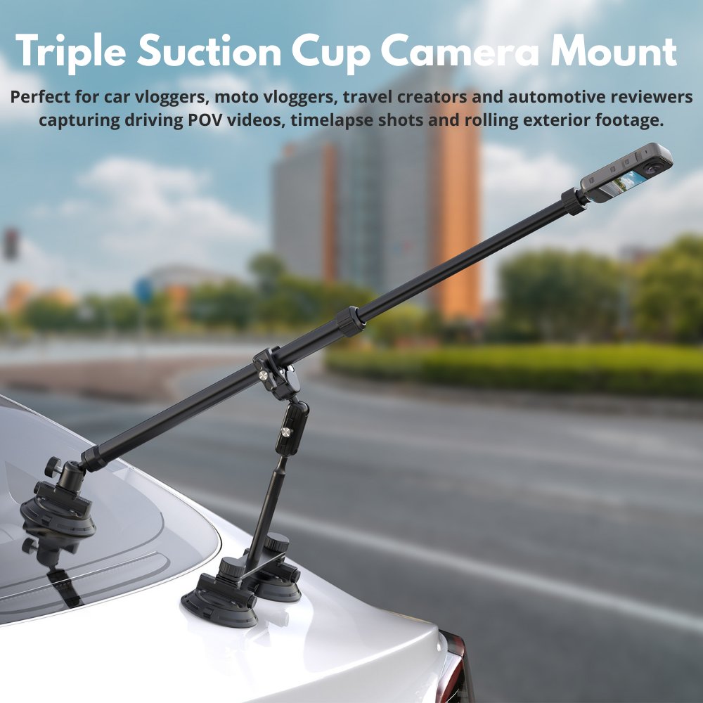 car roof action camera mount

