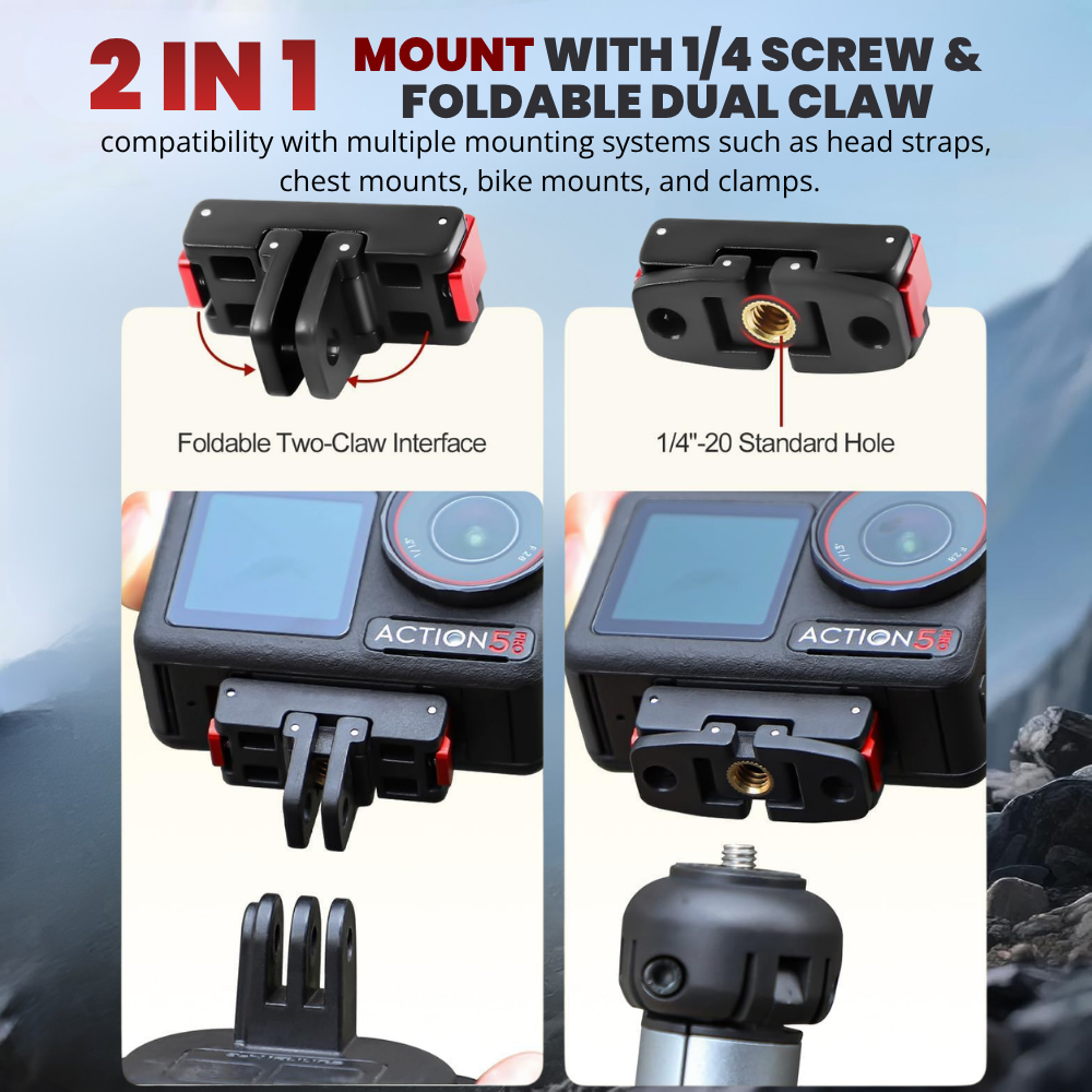action camera mount