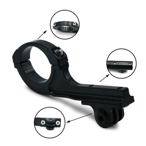 Compact lightweight handlebar camera adapter for outdoor adventures