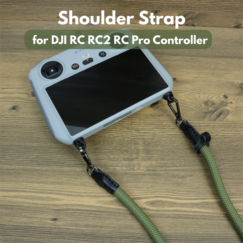 DJI RC controller neck strap nylon lanyard with metal hooks