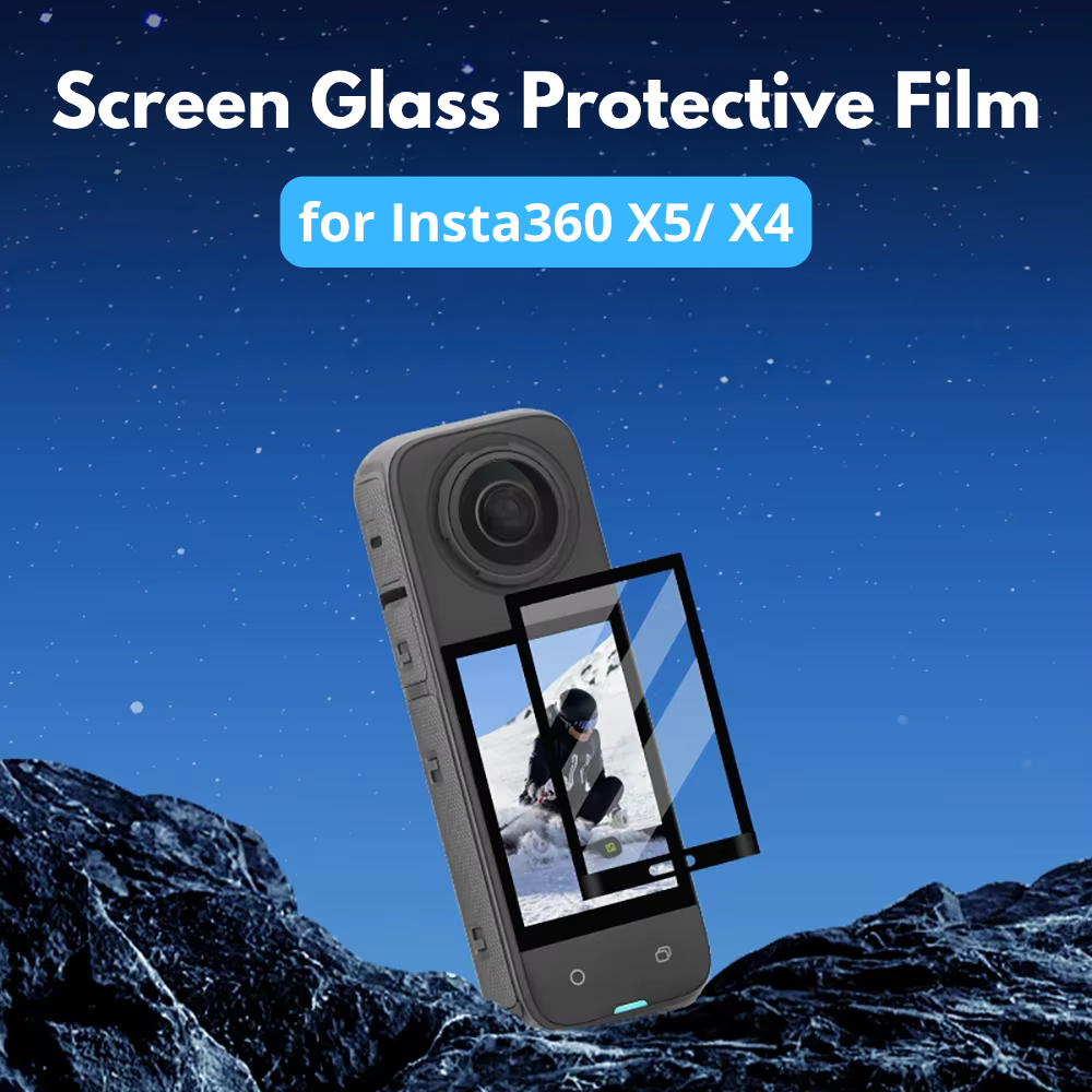 Insta360 X4 screen protector with 9H hardness protection