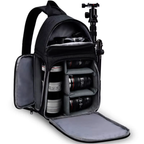 Side opening design for quick access camera storage