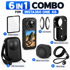 6-in-1 accessories kit for Insta360 X6 camera