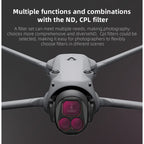 ND filter kit for D JI Mavic 4 Pro drone camera
