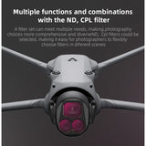 ND filter kit for D JI Mavic 4 Pro drone camera