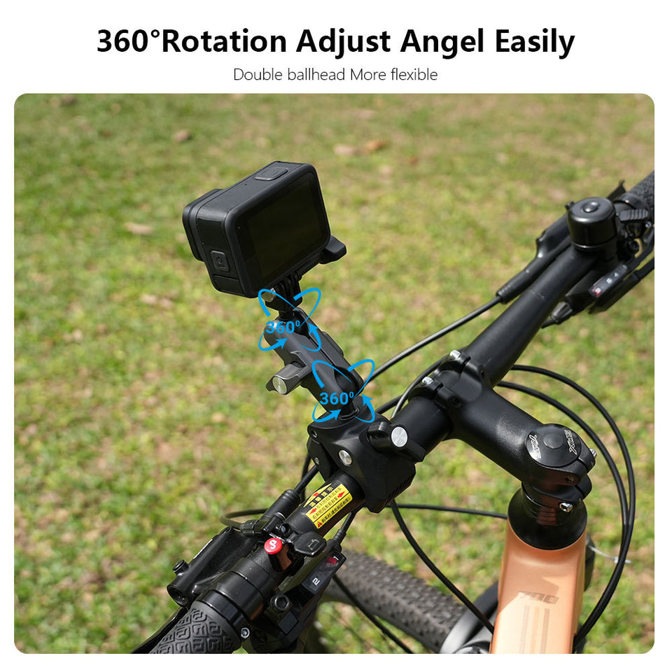 360 rotation bike mount for osmo 5