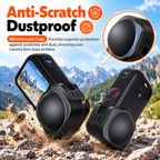 Dustproof lens cap for Insta360 X6 camera