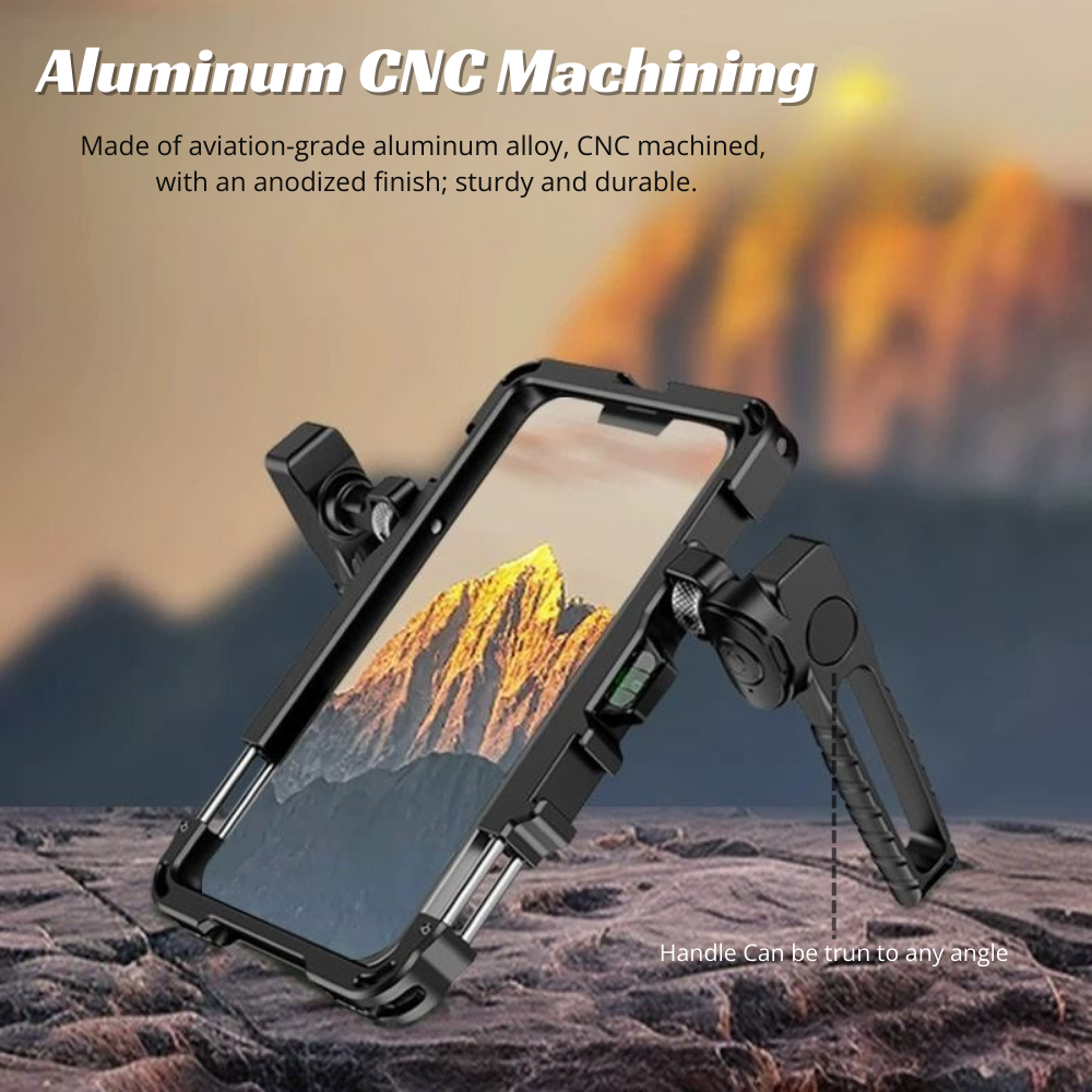 dual handle phone filming cage