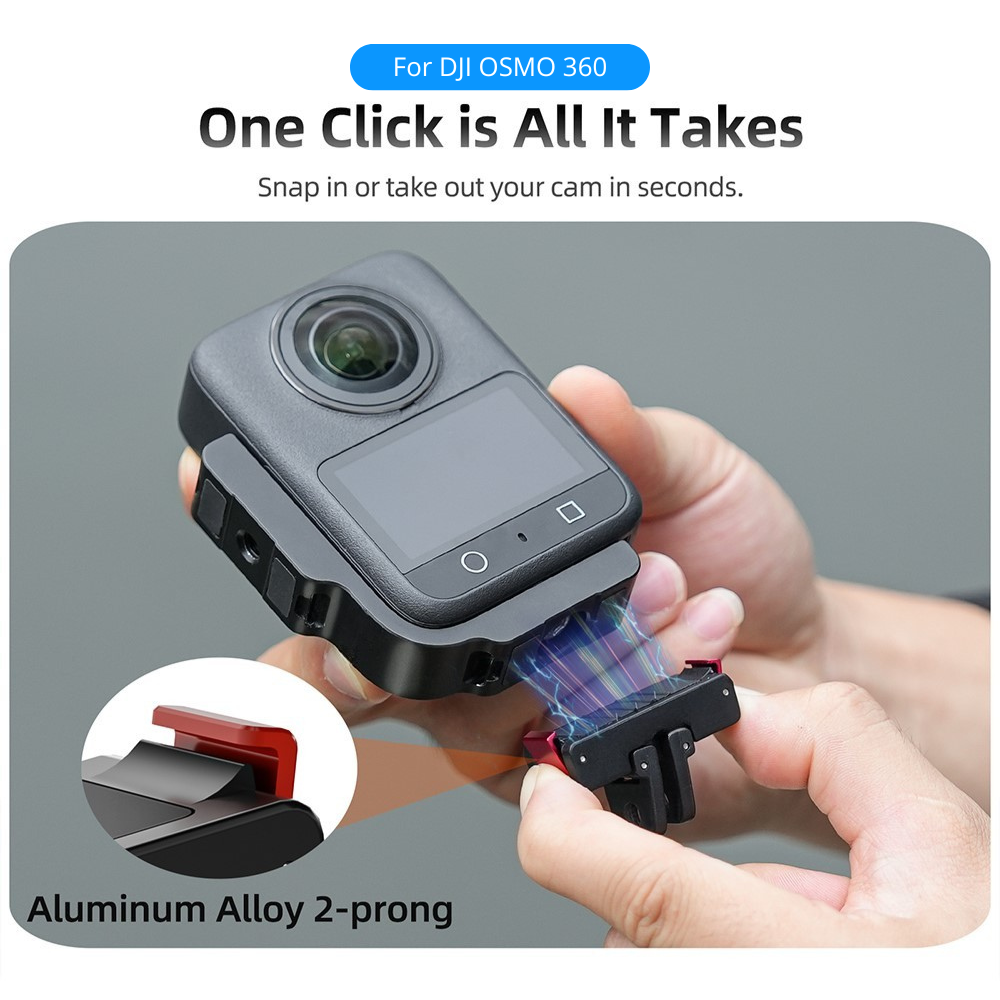 magnetic camera mount for dji osmo 360