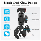 Crab claw clamp mount for Insta360 X5