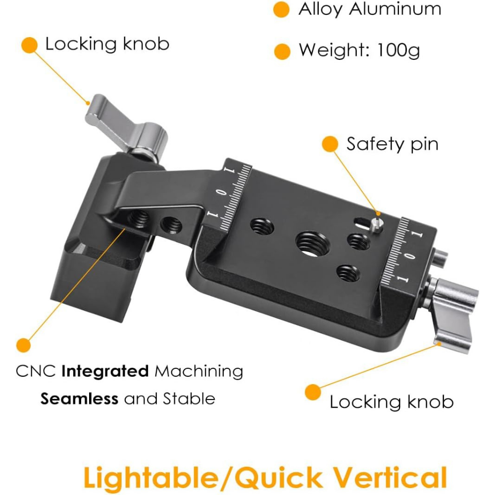 nato rail clamp for dji rs2