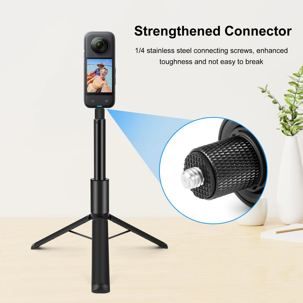 Invisible Selfie Stick for Insta360 Tripod Stand for Insta360 X5/X4/X3/X2