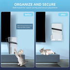 Space saving PS5 console wall bracket