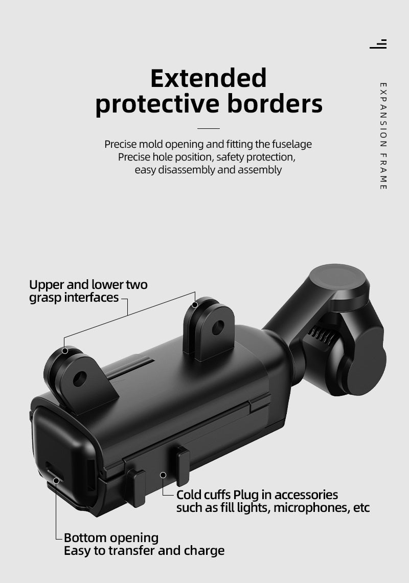Expansion Frame Adapter Protective Bracket for DJI Osmo Pocket 3
