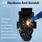 9H tempered glass for DJI RS 5 display