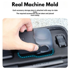 Compact travel case for DJI Osmo 360 action camera accessories