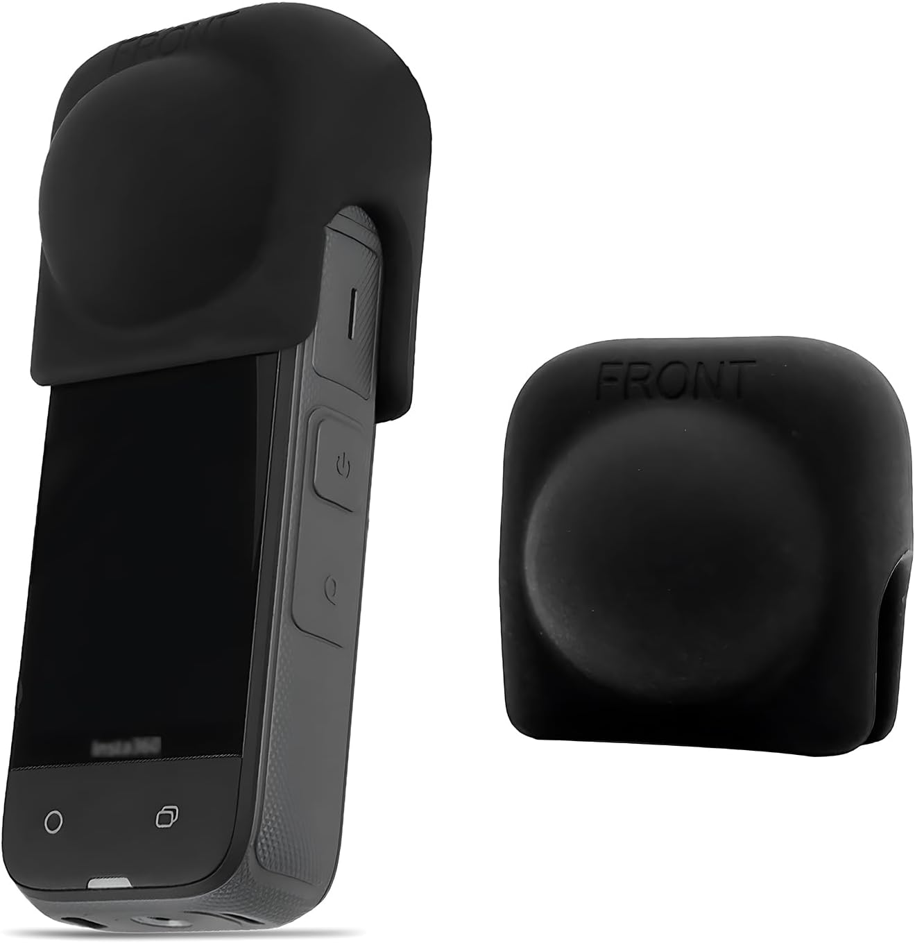 Silicone Lens Cap for Insta360 X4 Dustproof Protective Camera Cover