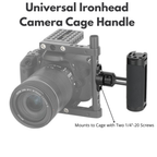 adjustable camera handle grip aluminum build