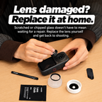 Double Lens Replacement Kit for Insta360 X6 Camera