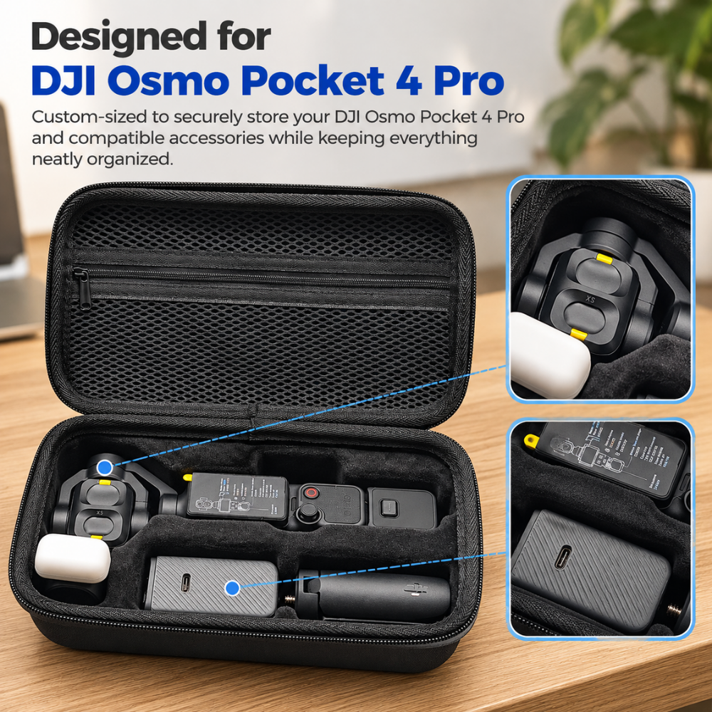 EVA storage bag for Osmo Pocket 4 Pro